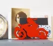 Briefständer Motorrad
