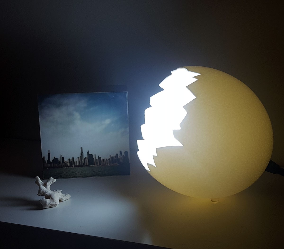 Paire De Lampes œuf Vianne – Guirlandes Lumineuses Déco – Neuves