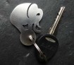 Porte-clés un éléphant