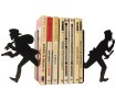 Policeman and thief bookends