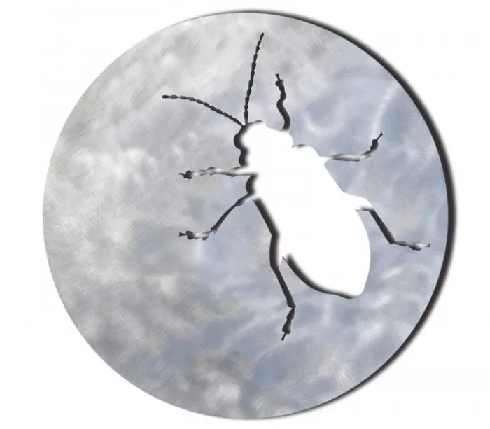 Dessous de plat inox brossé "The beetle"