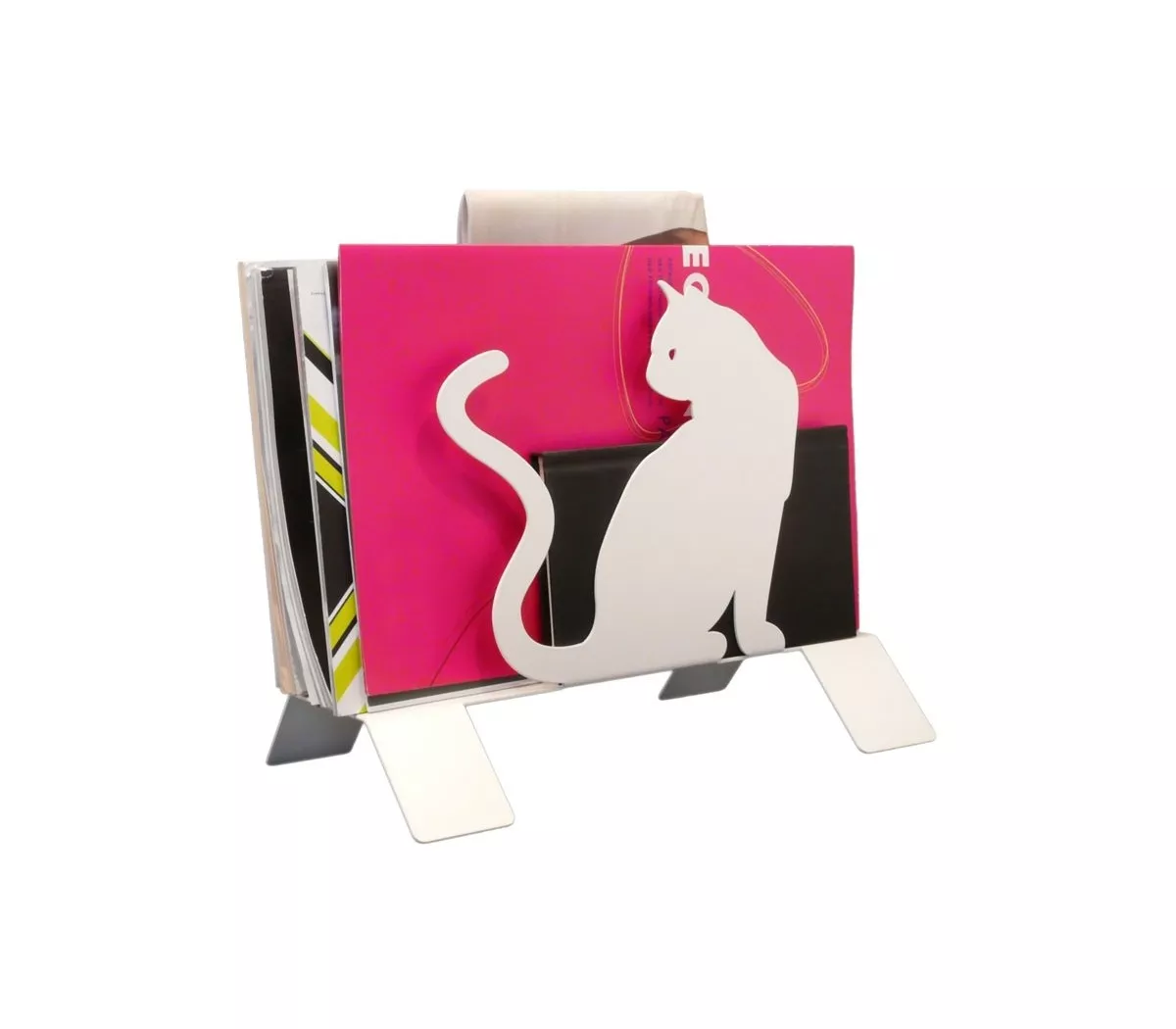 Porte-revue décoratif Les chats de SHOHAN-Design pour une vie rangée pour  vos journaux et magazines.