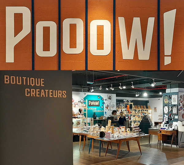 Logo boutiques créateurs PoooW