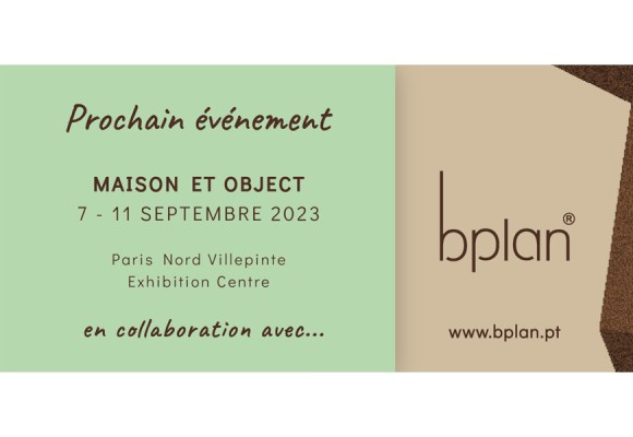 Maison&Objet sept 2023 - BPLAN invite Shohan-design sur son stand.