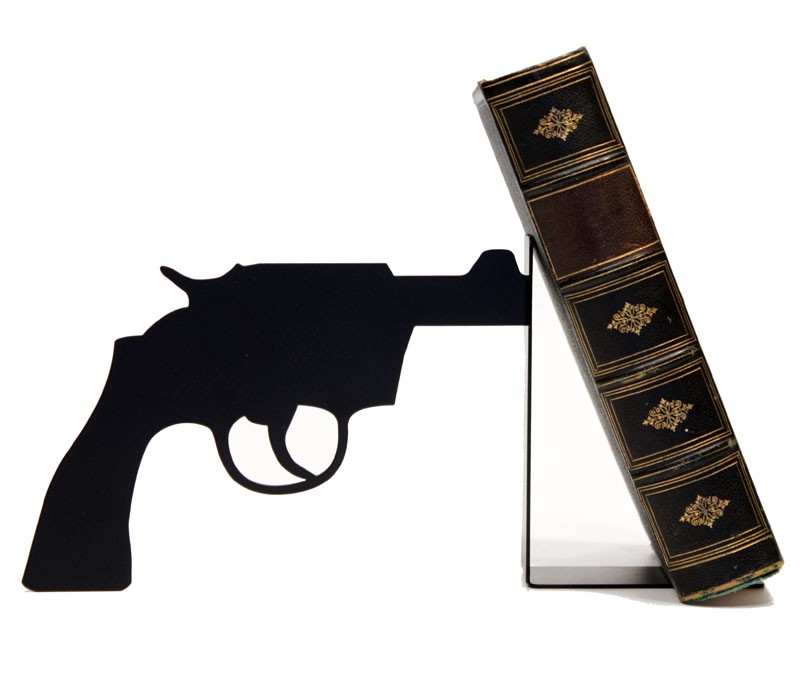 Gun, die erste Buchstütze